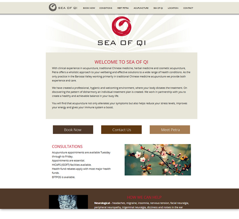 Sea of Qi | Acupuncture Barossa Valley